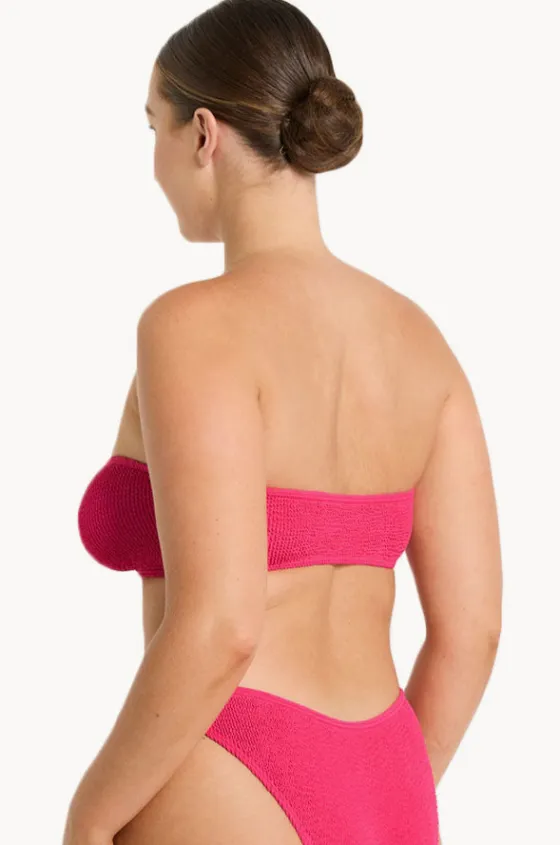 Bikini Tops^Bond-eye Recycled Blake Bandeau Raspberry