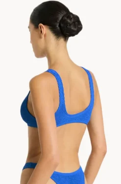 Bikini Tops^Bond-eye Recycled Scout Crop Cobalt