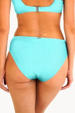 Bottoms^Moontide Retro Deco Mid Rise Pant Aqua