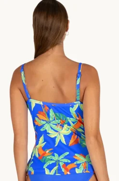Tankini Tops^Baku Rio Grande D/E Cup Underwire Tankini Separate Electric