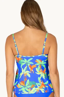 Tankini Tops^Baku Rio Grande Multi Fit Wrap Tankini Separate Electric