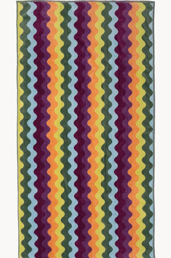 Towels|Towels^Bambury Ripple Beach Towel Multi