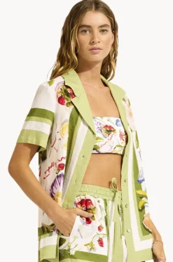Tops^Seafolly Riviera Coast Shirt Sage