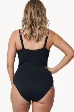 One Pieces^Baku Rococco D/E Cup One Piece Nero