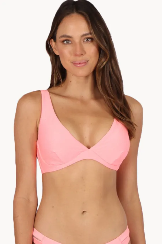 Bikini Tops^Baku Rococco D/E Cup Underwire Bra Coral