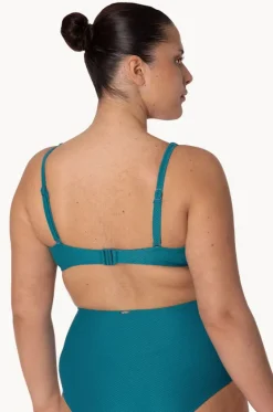 Bikini Tops^Baku Rococco F Cup Tie Front Tri Jungle