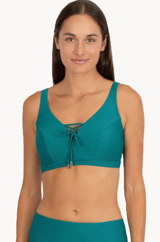 Bikini Tops^Baku Rococco F/G Cup Lace Up Bra Jungle