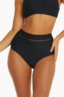 Bottoms^Baku Rococco Ladder High Waist Pant Nero