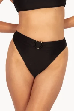 Bottoms^Baku Rococco Luxe Cheeky High Waist Pant Nero