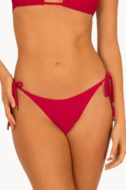 Bottoms^Baku Rococco Rio Tie Side Pant Cherry