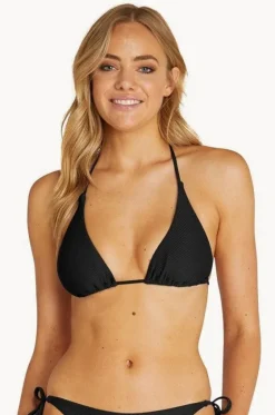 Bikini Tops^Baku Rococco Slide Tri Nero