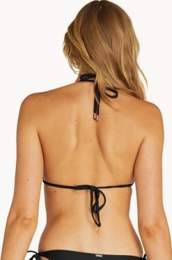 Bikini Tops^Baku Rococco Slide Tri Nero
