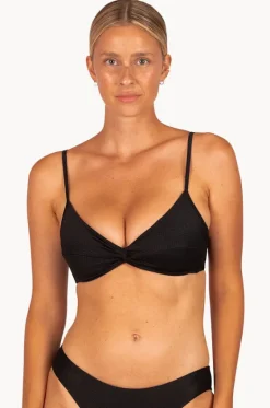 Bikini Tops^Baku Rococco Twist Bralette Nero
