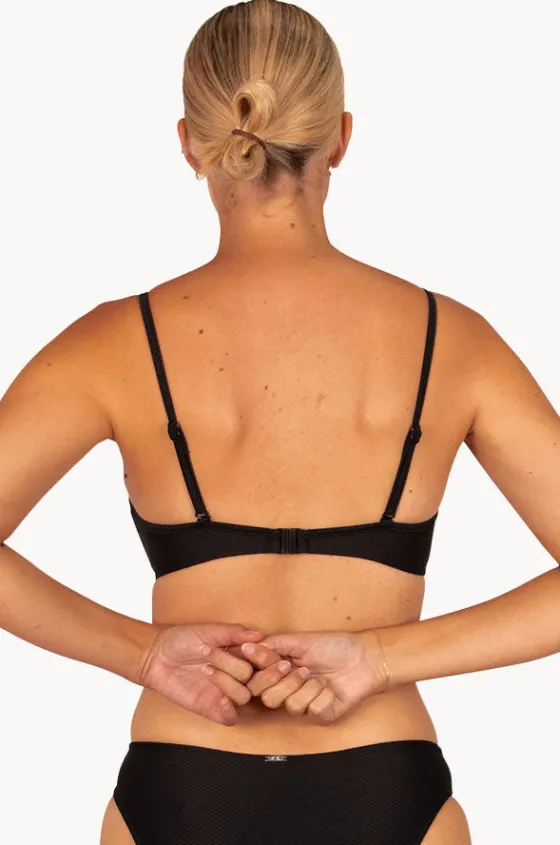 Bikini Tops^Baku Rococco Twist Bralette Nero
