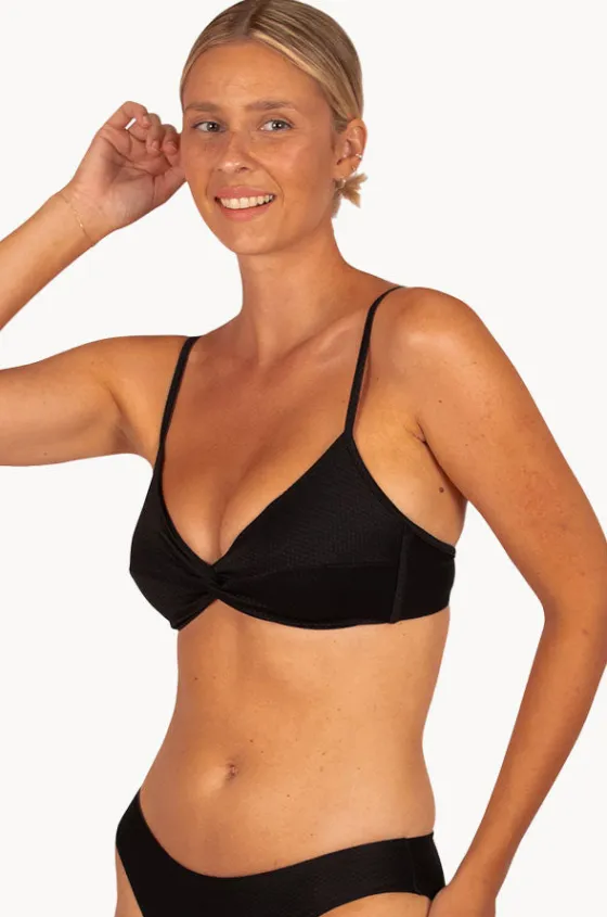 Bikini Tops^Baku Rococco Twist Bralette Nero