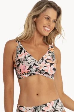 Bikini Tops^Sunseeker Rome F/G Cup Ruched Minimiser Bra Rome black
