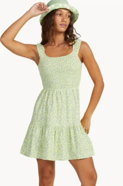 Dresses^Roxy Rosie Waves II Mini Dress Green