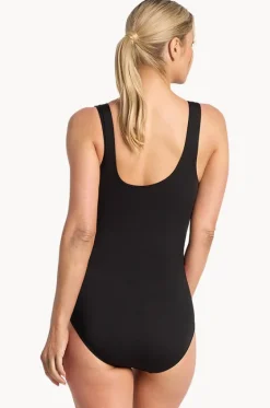 One Pieces^Poolproof Rozella E/F Cup Pipe Splice Tank One Piece Black/Lime