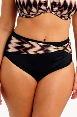 Bottoms^Fantasie Sabana High Waist Bikini Brief Copper