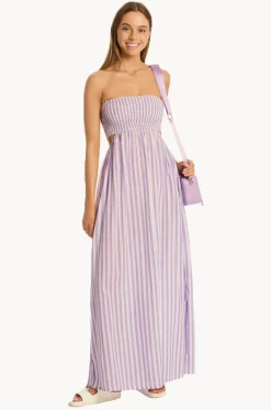 Dresses^Sea Level Sails Bandeau Dress Lavender