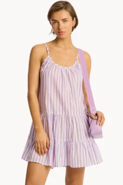 Dresses^Sea Level Sails Short Sundress Lavender