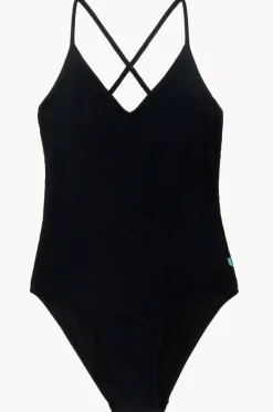 One Pieces^Salty Ink Salty Rib One Piece Black