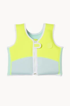 Floaties & Swim Aids|Floaties & Swim Aids^Sunny Life Salty The Shark Swim Vest 3-6 Years Neon