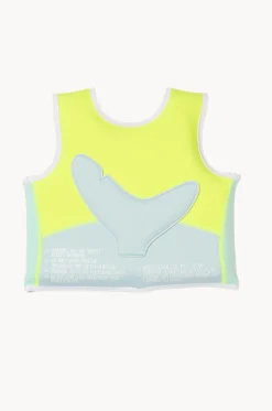 Floaties & Swim Aids|Floaties & Swim Aids^Sunny Life Salty The Shark Swim Vest 2-3 Years Neon