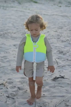 Floaties & Swim Aids|Floaties & Swim Aids^Sunny Life Salty The Shark Swim Vest 2-3 Years Neon