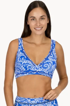 Bikini Tops^Baku Santa Cruz D/DD Cup Longline Bra Electric