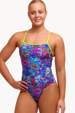 One Pieces^Funkita Sea Life Single Strap One Piece Multi