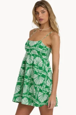 Dresses^Billabong Sea Shell Mini Dress Green
