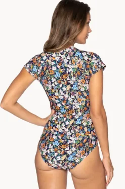 Rashies & Sunsuits^Nip Tuck Secret Love Una Sunsuit Violet