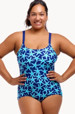 One Pieces^Funkita See Stars Scoop Neck One Piece Navy/blue