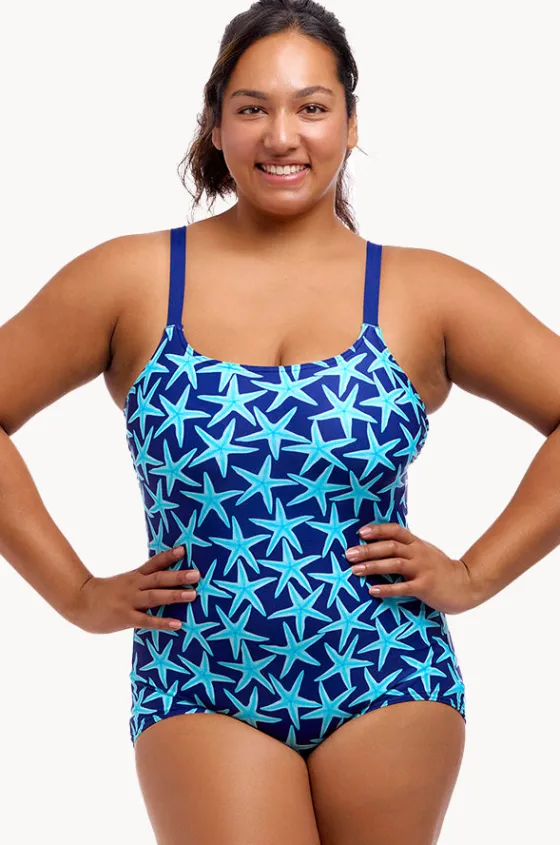 One Pieces^Funkita See Stars Scoop Neck One Piece Navy/blue