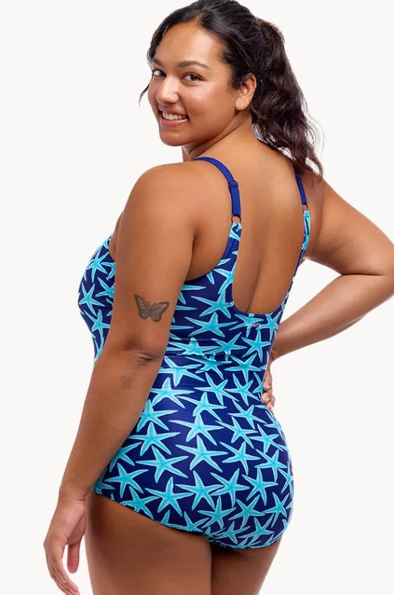One Pieces^Funkita See Stars Scoop Neck One Piece Navy/blue