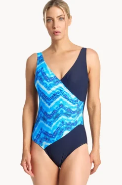 One Pieces^Jantzen Select Surplice One Piece Ink