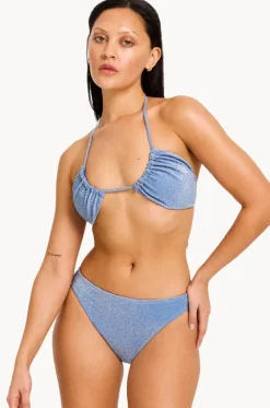 Bikini Sets^Modibodi Shimmer Halter Set Mineral blue