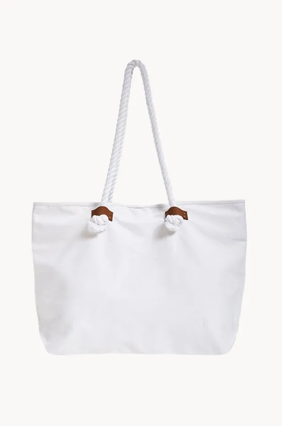 Beach Bags|Bags^Seafolly Ship Sail Tote White