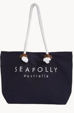 Beach Bags|Bags^Seafolly Ship Sail Tote Indigo