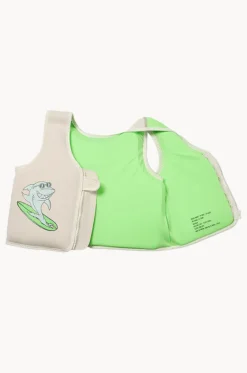 Floaties & Swim Aids|Floaties & Swim Aids^Sunny Life Shred Shark Swim Vest 3-6 Years Green