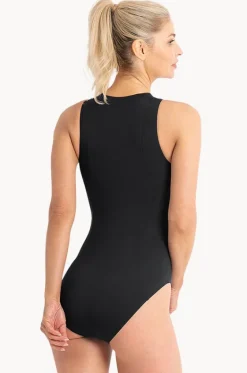 One Pieces^Poolproof Solace Zip Front One Piece Pink