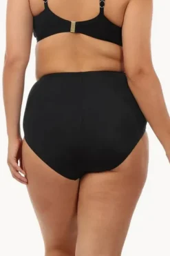 Bottoms^Maxine Solid Full Pant Black