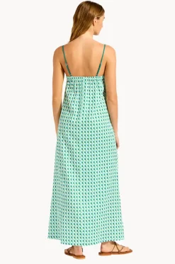 Dresses^Seafolly Sorrento Bandeau Trim Maxi Dress