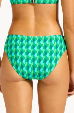 Bottoms^Seafolly Sorrento Retro Pant Vivid green