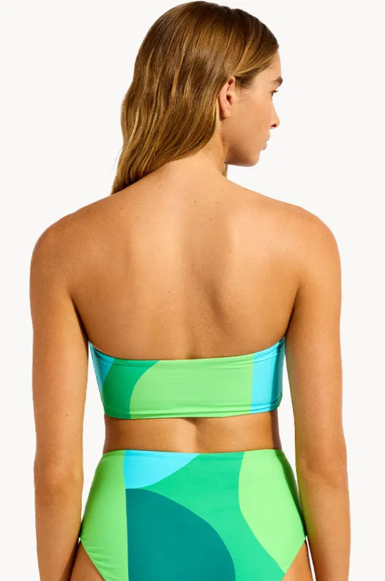 Bikini Tops^Seafolly Sorrento Reversible Tube Top Vivid green
