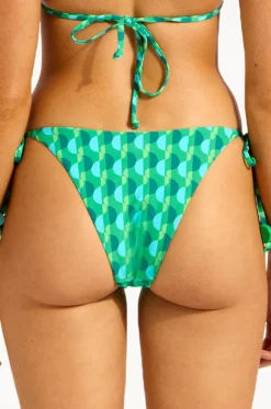Bottoms^Seafolly Sorrento Tie Side Rio Pant Vivid green