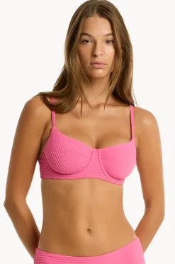 Bikini Tops^Sea Level Spinnaker Balconette Bra Candy