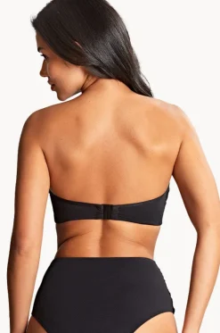 Bikini Tops^Panache Spirit Ella G Cup Twist Bandeau BLACK