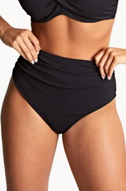 Bottoms^Panache Spirit High Waist Brazilian Brief BLACK